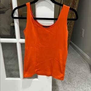 Vibrant Orange Tank Top